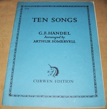 GF Händel Zehn Lieder