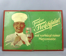Altes blechschild werbeschild - altes,