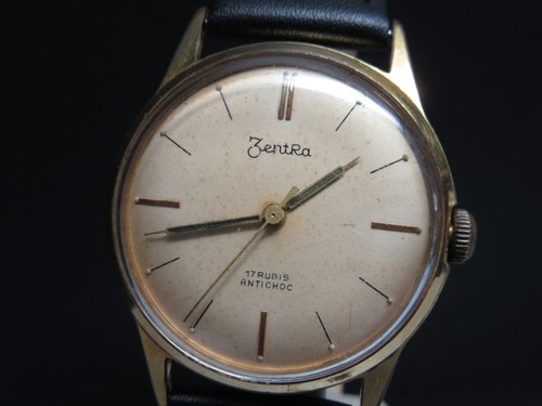 G831 vintage zentra 17 rubis - vintage,
