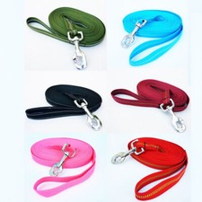 Hundeleine verschiedene Farben  Polypropylen Leine Schleppleine Sportleine 3-40m