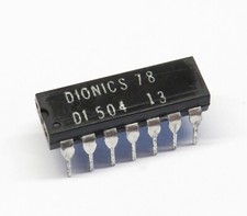 DI504 4-line vacuum fluorescent display driver, Dionics