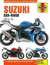 Haynes Handbuch Suzuki GSX-R1000 2009-2016 Reparaturanleitung/Reparatur-Handbuch