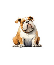 XXL Bulldog Auto Aufkleber