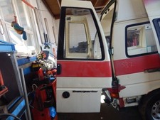 Hecktür rechts Flügeltür mit Scheibe Hochdach VW TRANSPORTER IV T4 BUS 7D Bj.94