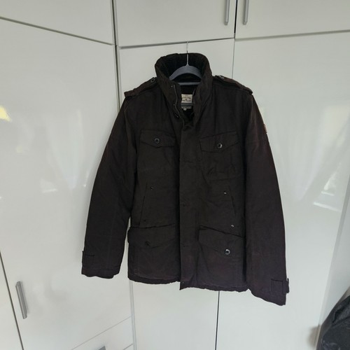 Tom tailor herren parka braun - tailor,