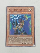 Yu-Gi-Oh Einzelkarte Wächter von Tryce bespielt