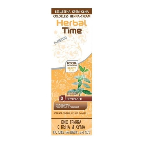 Herbal time 100 bio - bio, henna