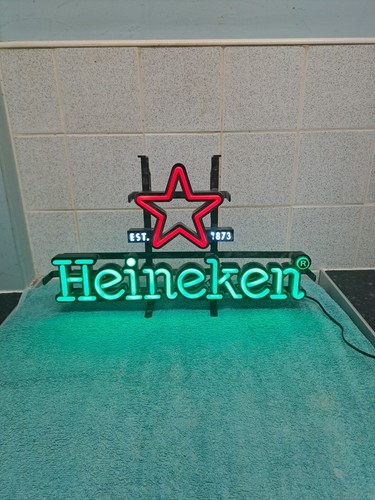 Heineken neonlicht schild - heineken,