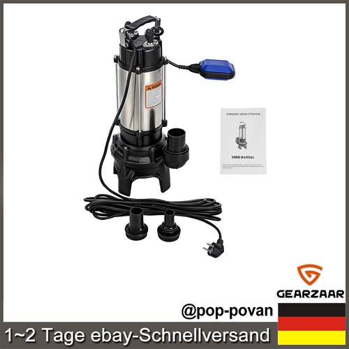 1500w fäkalienpumpe - 1500w,