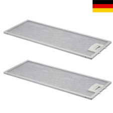 2x 445x175mm Metallfilter für