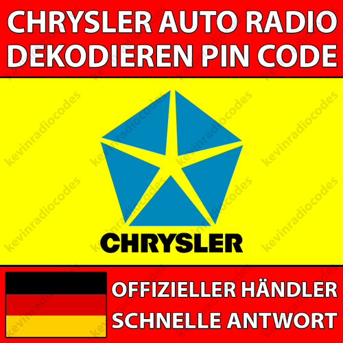 Chrysler radio dekodieren - ✅chrysler,
