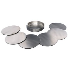7 tlg Metall Untersetzer