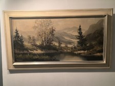 Ölgemälde Berger, Motiv