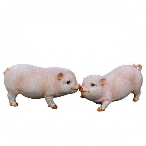 Schweine dekofigur realistisch - schweine-dekofigur,