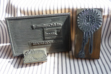 3 Oldtimer Buchdruck