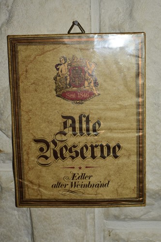 Altes reklameschild imoglas - altes, reklameschild/imoglas