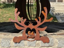 Edelrost Kantenhocker Elchkopf