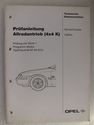 Opel vectra cavalier calibra - vectra/cavalier/calibra,