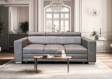 3 er Echtleder Sofa BONN