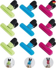 9 StüCk Farbe TüTen Clips