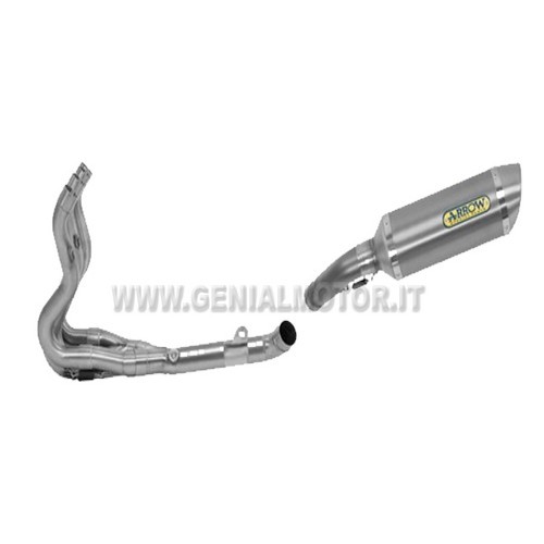Komplett auspuff arrow - auspuff, thunder