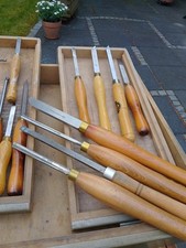 Profi Drechselwerkzeuge verschiedene Größen