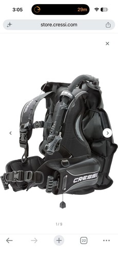Cressi patrol size - cressi, b.c.d.