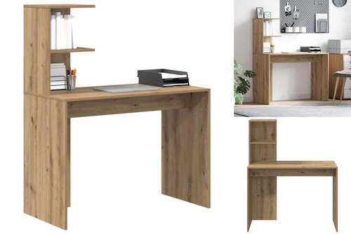 Eiche schreibtisch - schreibtisch, mdf