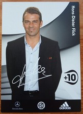 1 AK von Hans-Dieter Hansi Flick DFB ADIDAS Mercedes Benz
