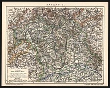 Landkarte anno 1901 -