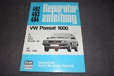 Reparaturanleitung Reparaturhandbuch VW Passat B2 Typ 32B 1600 erstklassig