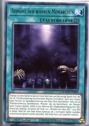 Domäne der wahren - yu-gi-oh,