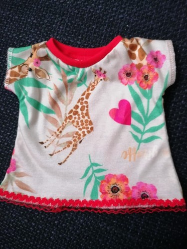 Puppenkleid giraffe kleid mit - puppenkleid, giraffe,kleid