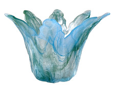 MURANO Glas Schale blau grün