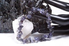 Edelstein Armband aus Cordierit Steinchen | ca 8mm Steinchenarmband