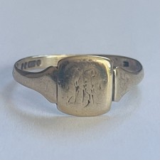 9 kt Gold Siegelring 1,88 g
