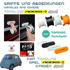 Griffe & Abdeckungen, Fiat Topolino, Citroën Ami, Opel Rocks-e, Zubehör