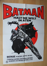 BATMAN hält die Welt in Atem - Original Kinoplakat - A1 - 60er Jahre Adam West