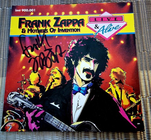 Frank zappa original signed - original,
