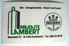 Werbe aufkleber neuero - neuero, belgium