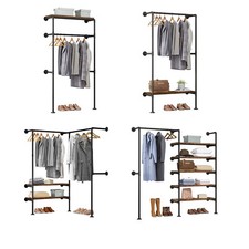 WOLTU Kleiderstange industrial