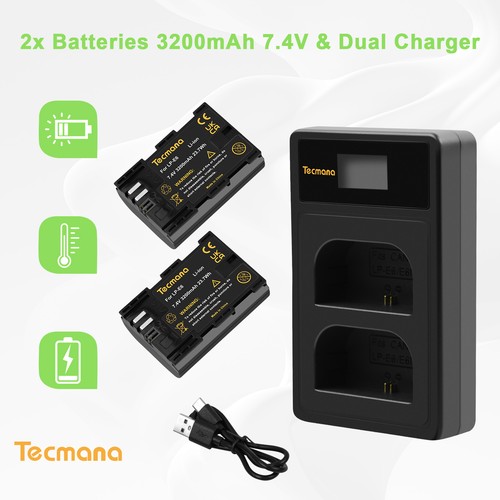2x3200mah akku ladegerät für - 2x3200mah, akku+ladegerät