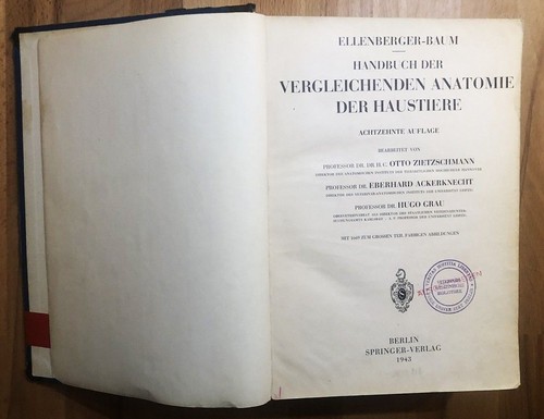 Handbuch der vergleichenden