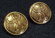 2x Uniformknopf Knopf Adler