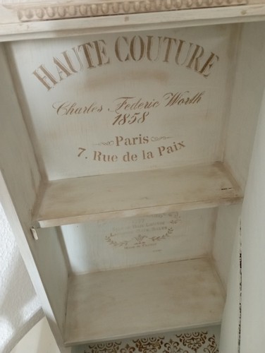 Shabby chic hängeschränkchen - shabby,