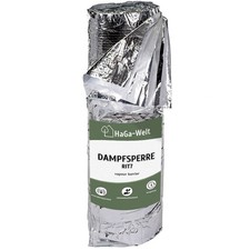 Thermofolie Dachisolierfolie HaGa® Wärmedämmung Dampfsperre 1,2m x 12,5m