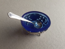 Alte 800 Silber Saliere /