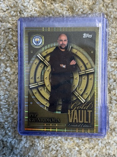 Topps gold vault pep guardiola - topps,