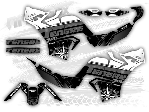 Grafik set passend yamaha - passend,