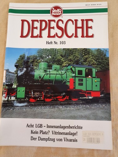 Lgb lehmann depesche heft - lgb,